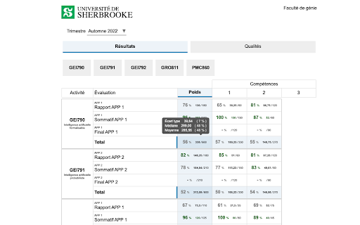 gegi grades percentage  from Chrome web store to be run with OffiDocs Chromium online