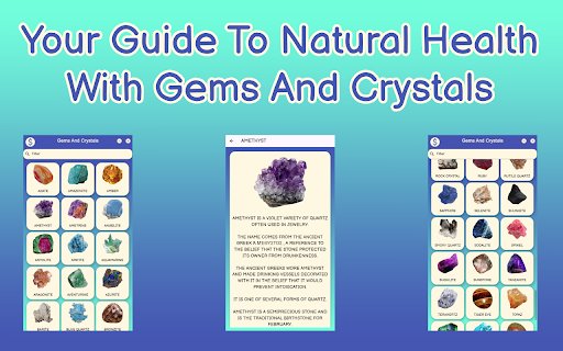 Gems and Crystals  from Chrome web store to be run with OffiDocs Chromium online