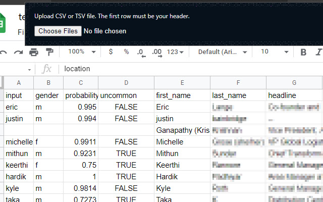 Gender Classifier จาก Chrome เว็บสโตร์ที่จะรันด้วย OffiDocs Chromium ทางออนไลน์