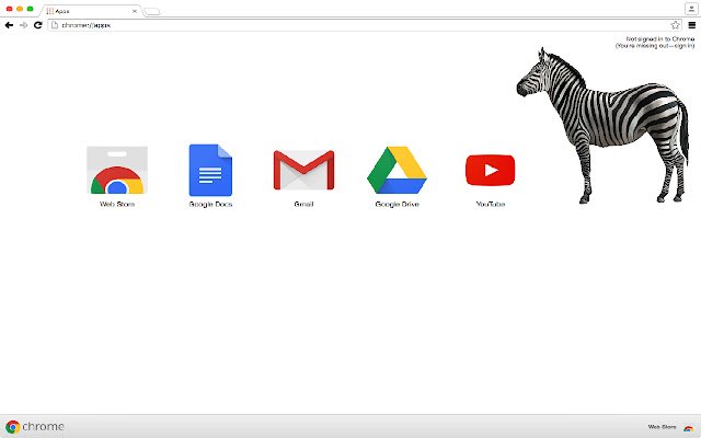 General Zebra Theme  from Chrome web store to be run with OffiDocs Chromium online