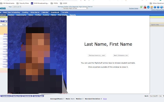 Genesis: Chrome ウェブストアの Big Portrait を OffiDocs Chromium online で実行