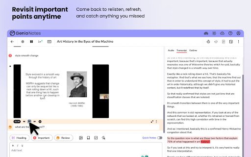Genio Notes (formerly Glean)  from Chrome web store to be run with OffiDocs Chromium online
