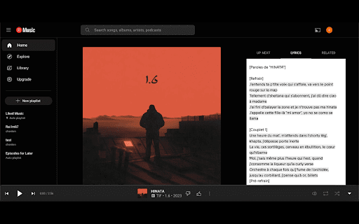Genius For Youtube Music  from Chrome web store to be run with OffiDocs Chromium online