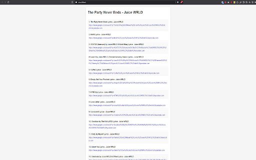 Genius to YouTube  from Chrome web store to be run with OffiDocs Chromium online