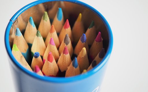 Genuine colored pencil box  from Chrome web store to be run with OffiDocs Chromium online