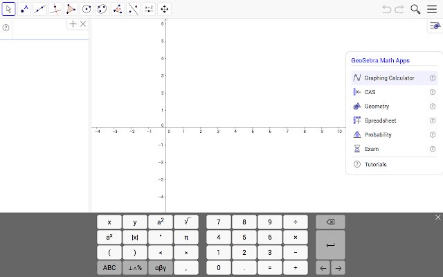 GeoGebra Classic  from Chrome web store to be run with OffiDocs Chromium online