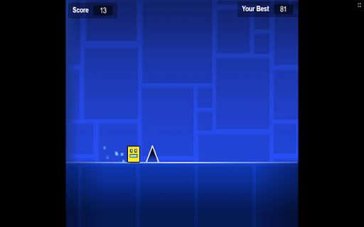 Geometry Dash Unblocked  from Chrome web store to be run with OffiDocs Chromium online