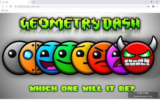 Geometry Dash Wallpaper  from Chrome web store to be run with OffiDocs Chromium online