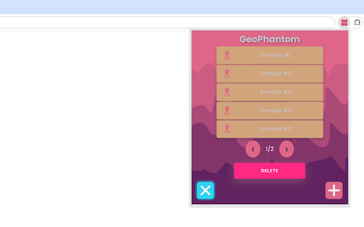 GeoPhantom  from Chrome web store to be run with OffiDocs Chromium online
