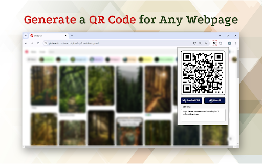 Get QRCode  from Chrome web store to be run with OffiDocs Chromium online