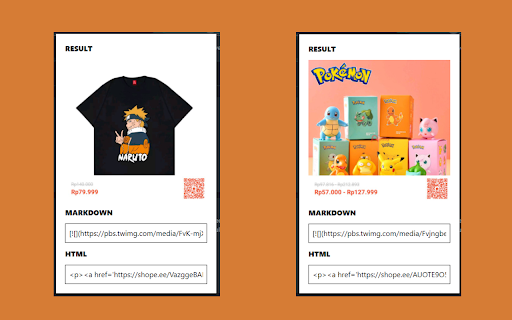 Get Shopee Image  from Chrome web store to be run with OffiDocs Chromium online