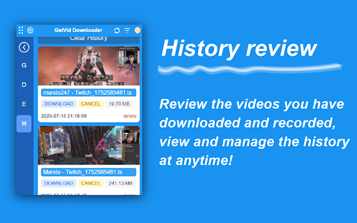 GetVid The Professional Video Downloader  from Chrome web store to be run with OffiDocs Chromium online