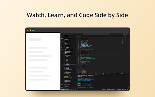 GetVM: Instant Free Linux and IDE Sidebar  from Chrome web store to be run with OffiDocs Chromium online