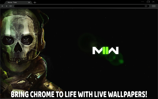 Ghost Modern Warfare Live Wallpaper  from Chrome web store to be run with OffiDocs Chromium online