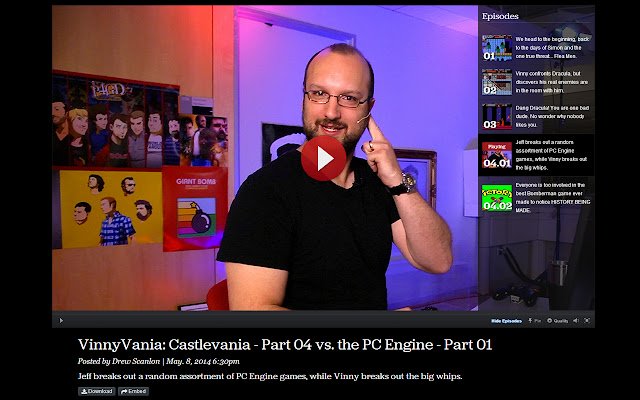 Abonamentul de sezon Giant Bomb din magazinul web Chrome va fi rulat cu OffiDocs Chromium online