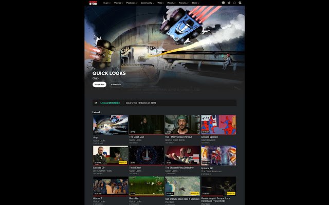 Giant Bomb Turbo din magazinul web Chrome va fi rulat cu OffiDocs Chromium online