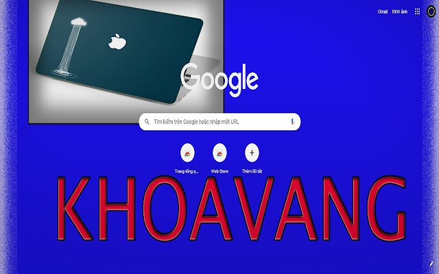 Giao dien Khoa Vang ze sklepu internetowego Chrome do uruchomienia z OffiDocs Chromium online
