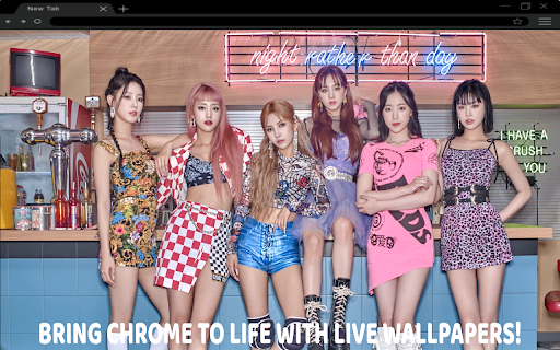 GI DLE Live Wallpaper  from Chrome web store to be run with OffiDocs Chromium online