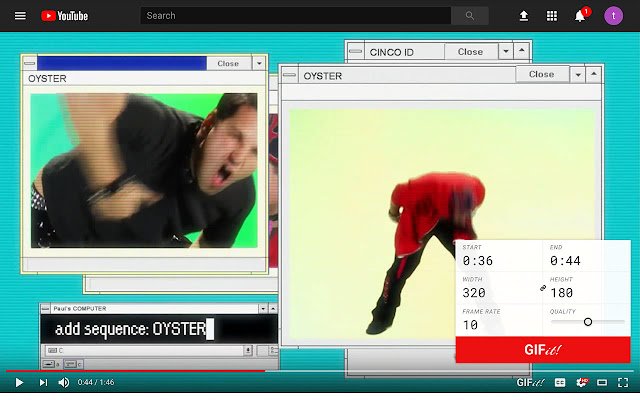 GIFit!  from Chrome web store to be run with OffiDocs Chromium online