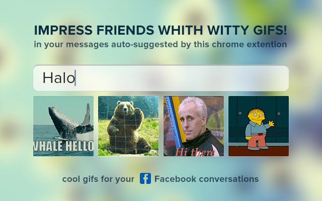Gifs impressionantes do GIFO no Facebook da Chrome Web Store para serem executados com o OffiDocs Chromium online