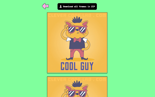 GIF Player  from Chrome web store to be run with OffiDocs Chromium online