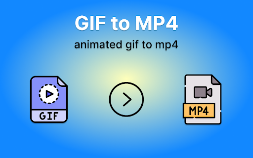 GIF to MP4  from Chrome web store to be run with OffiDocs Chromium online