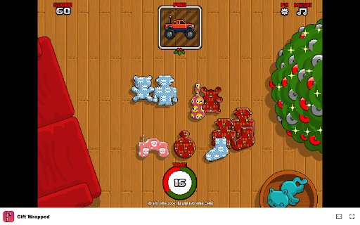 Gift Wrapped Game Find the hidden item among the presents!  from Chrome web store to be run with OffiDocs Chromium online