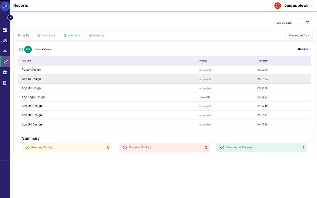 GIGS Timer  from Chrome web store to be run with OffiDocs Chromium online