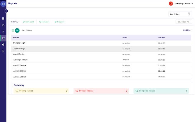 ക്രോം വെബ് സ്റ്റോറിൽ നിന്നുള്ള GIGS ടൈമർ, OffiDocs Chromium ഓൺലൈനിൽ പ്രവർത്തിക്കും