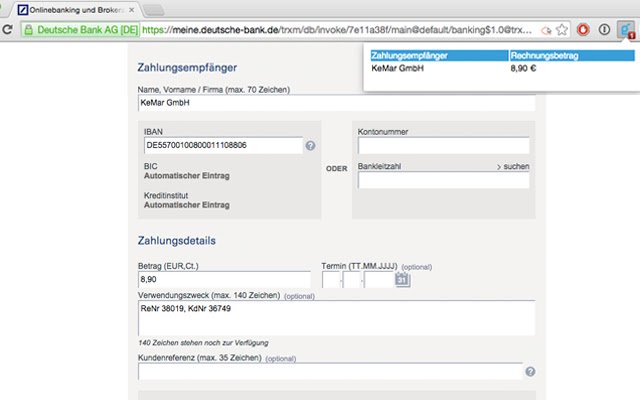 Gini  from Chrome web store to be run with OffiDocs Chromium online