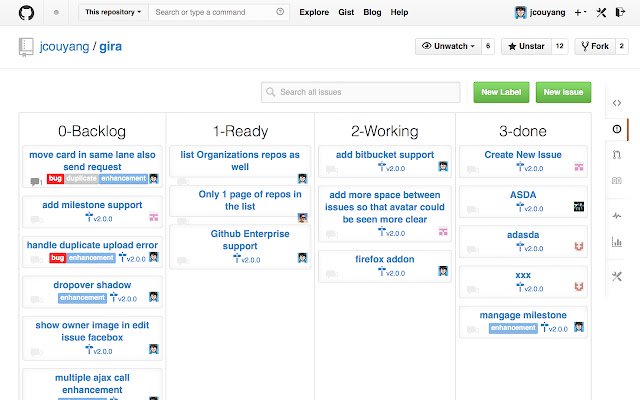 GIRA จาก Chrome เว็บสโตร์ที่จะใช้งานร่วมกับ OffiDocs Chromium ออนไลน์