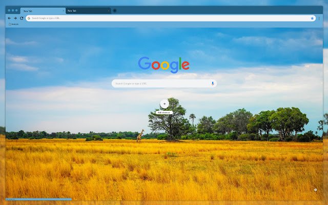 Árvores de grama girafa da Chrome Web Store serão executadas com o OffiDocs Chromium online
