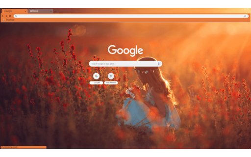 Girl in the field  from Chrome web store to be run with OffiDocs Chromium online