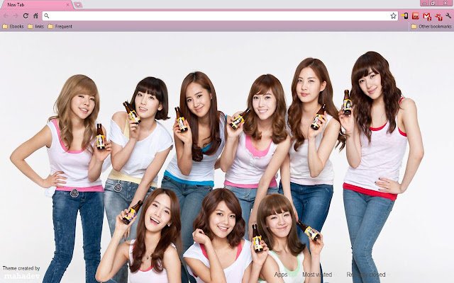 Girls Generation จาก Chrome เว็บสโตร์จะทำงานร่วมกับ OffiDocs Chromium ทางออนไลน์