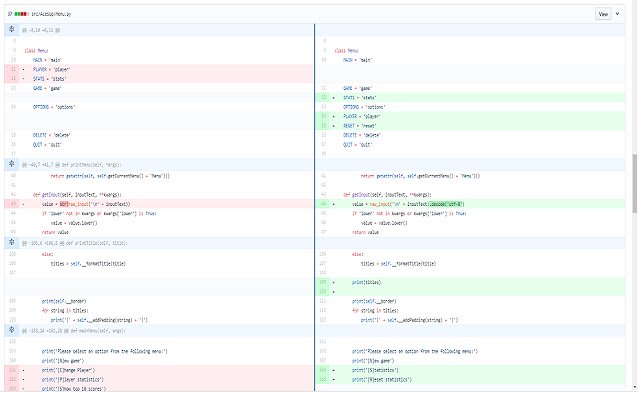 Git Diff Flex  from Chrome web store to be run with OffiDocs Chromium online