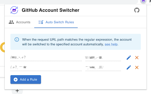 GitHub Account Switcher  from Chrome web store to be run with OffiDocs Chromium online