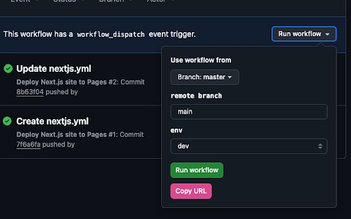 GitHub Actions Share  from Chrome web store to be run with OffiDocs Chromium online
