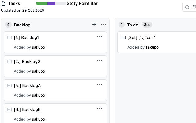 GitHub Agile TaskViewer dari toko web Chrome untuk dijalankan dengan OffiDocs Chromium online