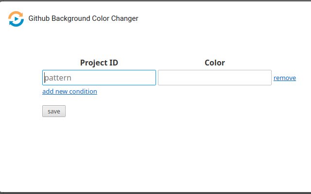 El cambiador de color de fondo de Github de la tienda web de Chrome se ejecutará con OffiDocs Chromium en línea