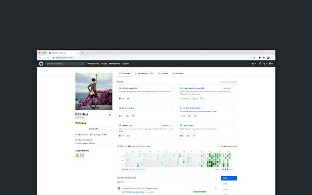 GitHub Beautifier از فروشگاه وب Chrome با OffiDocs Chromium به صورت آنلاین اجرا می شود