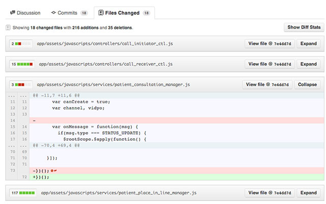 Github Collapse Diff  from Chrome web store to be run with OffiDocs Chromium online