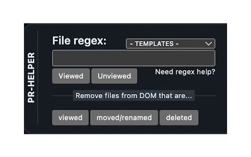 github.com pull request helper  from Chrome web store to be run with OffiDocs Chromium online