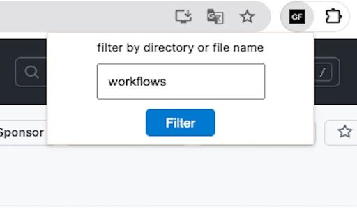 github diff filter  from Chrome web store to be run with OffiDocs Chromium online