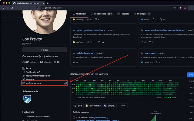 Sambungan E-mel GitHub daripada kedai web Chrome untuk dijalankan dengan OffiDocs Chromium dalam talian