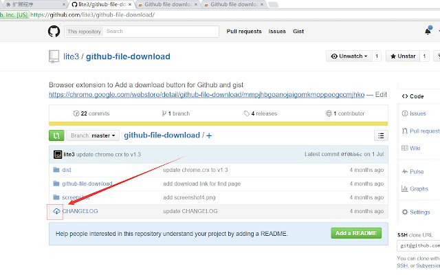 Muat turun fail Github dari kedai web Chrome untuk dijalankan dengan OffiDocs Chromium dalam talian
