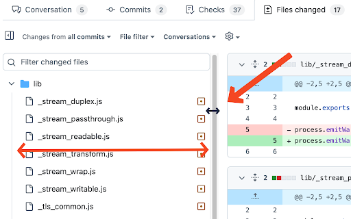 GitHub File Navigation Resizer  from Chrome web store to be run with OffiDocs Chromium online
