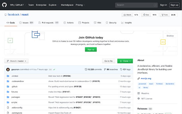 GitHub Fix UI mula sa Chrome web store na tatakbo sa OffiDocs Chromium online