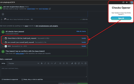 Github Helper  from Chrome web store to be run with OffiDocs Chromium online