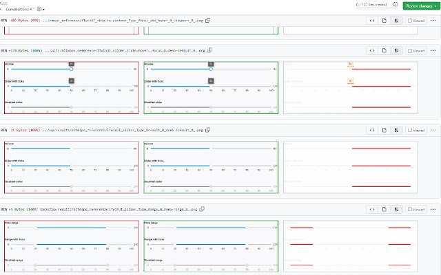 El comparador de imágenes GitHub PR de Chrome web store se ejecutará con OffiDocs Chromium en línea