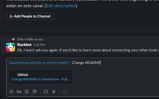 github pr pretty link  from Chrome web store to be run with OffiDocs Chromium online